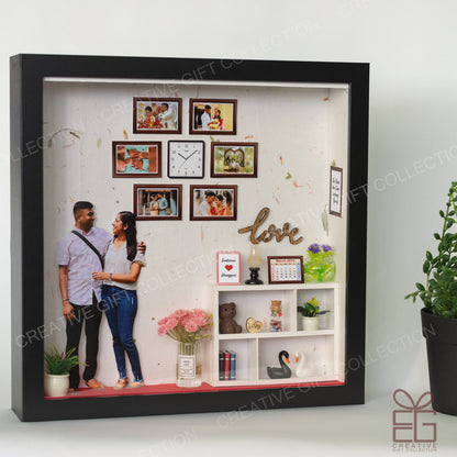 Personalized Miniature Shadow Box | Little Living Room