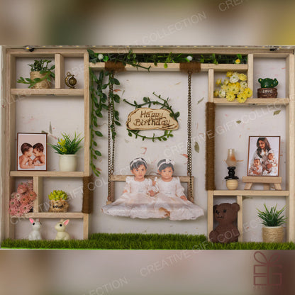 Personalized A4 Miniature Shadow Box | Adorable Kids Room Display